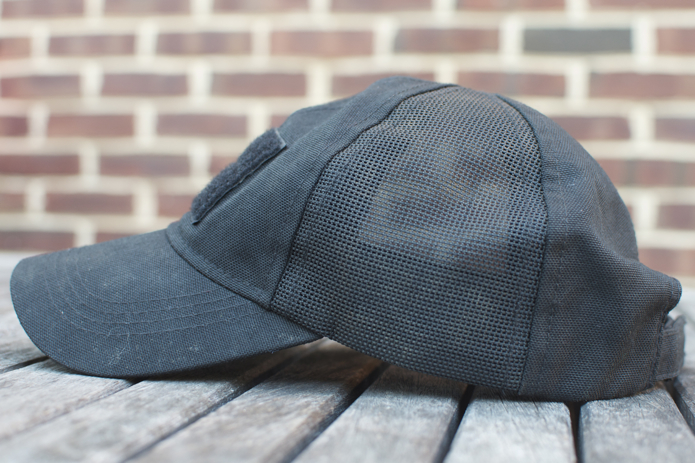 Big Head Hook and Loop Tactical Cap in Black | Lamood Big Hats