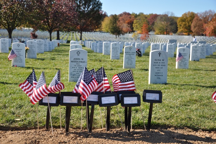 Arlington National Cemetery_fresh graves_02
