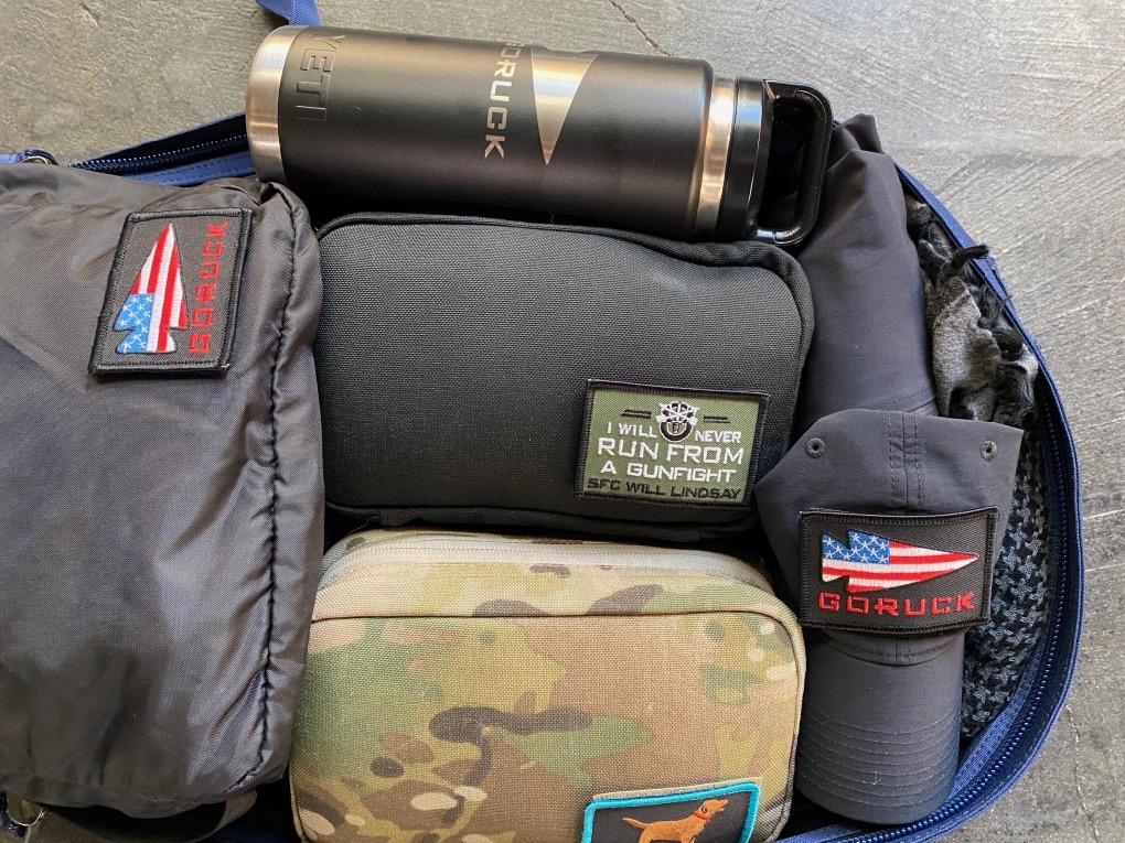 How I pack out my GoRuck GR1 for POTA and Overnight Travel