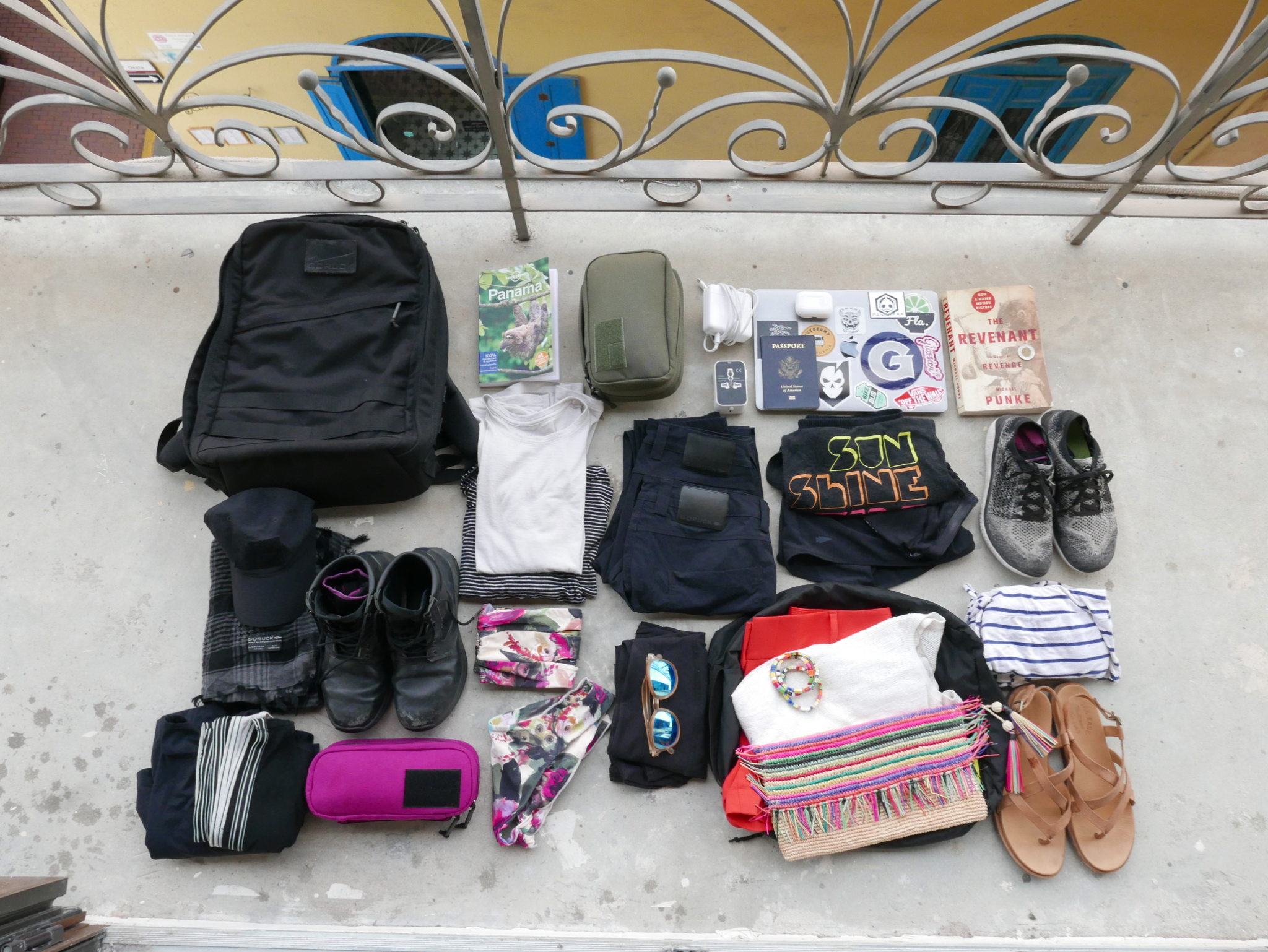 Travel Essentials Pack for Trip, Things Pack in Carry-on. Packing List for  Airplane Tote Stock Photo - Image of woman, passenger: 291594656